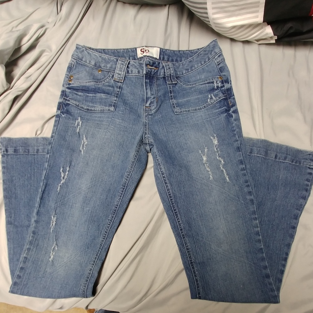 So flare jeans